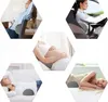 Bedrový vankúš, profilovaný, z pamäťovej peny, sivý, do Náhľad obrázku produktu 13