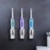 Držiak na zubné kefky, nerezová oceľ, samolepiaci, na Náhľad obrázku produktu 6