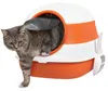 PawHut Katzentoilette mit Deckel, Katzenklo inkl. Produktbild-Vorschau 1