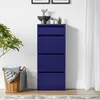 Carrello porta scarpe 'Sokndal' con 4 sportelli in metallo Anteprima dell’immagine prodotto 4