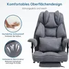 Ergonomischer Bürostuhl aus Stoff mit Fußstütze, Produktbild-Vorschau 4
