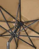 SONGMICS Sonnenschirm Ø300 cm UPF 50+ beidseitig um 30° Produktbild-Vorschau 6