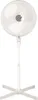 A white pedestal fan is shown against a white background. Voir les images du produit