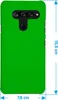PhoneNatic Case kompatibel mit LG V40 ThinQ - Hülle grün Produktbild-Vorschau 2