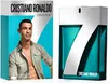 A product shot of Cristiano Ronaldo CR7 Origins Eau de Toilette for men, showing the perfume bottle and its packaging with a picture of Cristiano Ronaldo. Náhľad obrázku produktu