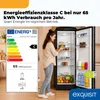 Exquisit RKS325-V-H-161C, 225 l, N-ST, 37 dB, C, Czarny Podgląd zdjęcia produktu 2