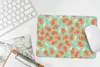 MuchoWow® Mauspad Mousepad Retro - Blumen - Design - Orange Produktbild-Vorschau 5