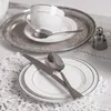 AMBITION Aura Silver 12,5 cm - Porcelánový talíř / talířek Náhled obrázku produktu 6