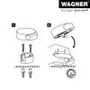 WAGNER Türstopper SCREW OR GLUE / Schrauben oder Kleben - Ø Produktbild-Vorschau 4