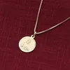 trendor 41482 Herz Jesu Anhänger Ø 16 mm Gold 333 mit goldplattierter Kette 3 Produktbild-Vorschau