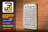 Blechschild Spruch 20x30cm Danke dass du bist der du bist Produktbild-Vorschau 3