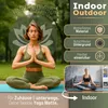 RE:SPORT Yogamatte Hellblau Fitnessmatte Gymnastikmatte Produktbild-Vorschau 4