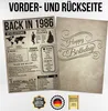 39. Geburtstag Geschenkidee personalisierbar | Poster Produktbild-Vorschau 2
