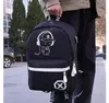 Sac à dos scolaire pour jeunes musique réfléchissante usb Voir les images du produit 5