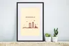 MuchoWow® MuchoWow® Gerahmtes Poster Skyline - Jacksonville Produktbild-Vorschau 4