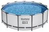 Bestway Steel Pro 5618W, Gerahmter Pool, Leiter, Weiß, 50,3 Produktbild-Vorschau 1