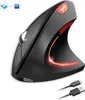 Ergonomische kabellose vertikale Maus 2.4 G+BT5.1 Two-mode Produktbild-Vorschau 1