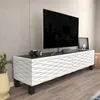 Skye Decor, Lerze - White, Black, Fernsehtisch, Weiß, 100 % Produktbild-Vorschau 2