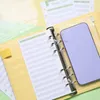 A6 koženkový zápisník výdaje rozpočtové listy peněžní Náhled obrázku produktu 5