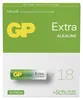 Alkalická baterie GP Extra AA (LR6), 18 ks Náhled obrázku produktu