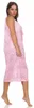 Damen Nachthemd Sleepshirt Nachtwäsche ohne Ärmel; Rosa M Produktbild-Vorschau 2