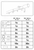 Gardinia Gardinenstangen Set Paros 1-Lauf Ø 22/19 mm Produktbild-Vorschau 1