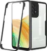 A clear product shot of a phone case with a phone inside, presented on a white background. Produktbild-Vorschau