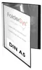 FolderSys 25025-30 A5 Sichtbuch schwarz mit 20 Hüllen Anteprima dell’immagine prodotto 1