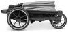 Side view of a folded stroller. Produktbild-Vorschau