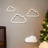 Sada 3 kusů prolamovaných dekorací na zeď ve tvaru mraků. Náhled obrázku produktu 5