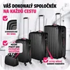 TecTake Sada 4-kolesového vozíka 31/55/65/75 cm čierna Náhľad obrázku produktu 5
