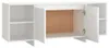 vidaXL Szafka pod TV biała 130x35x50 cm materiał Podgląd zdjęcia produktu 6