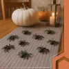 Ruhhy 26028 Dekorativní plastové pavouky HALLOWEEN - černé, Náhled obrázku produktu 3