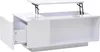 Tavolino Sweiko 100x50x40cm Tavolino regolabile in altezza Anteprima dell’immagine prodotto 10