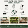 GOLDEN® Yogamatte Reise 1,0mm Naturkautschuk rutschfest Produktbild-Vorschau 1