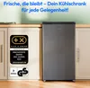 MEDION Kühlschrank mit Eiswürfelfach (90L Gesamt-Nutzinhalt Produktbild-Vorschau 2