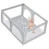 Baby Laufgitter mit 50 Kugel 120x180x66cm Aktivitätszentrum Produktbild-Vorschau 1