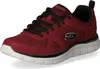 A single Skechers Track - Scloric sneaker in burgundy and black. Produktbild-Vorschau