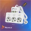 Reagle 3m Steckdosenleiste 3-fach einzeln schaltbar mit 4x Produktbild-Vorschau 8