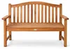 Teako Design Gartenbank Catania Teakholz Massiv Wetterfest Produktbild-Vorschau 7