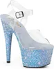 ADORE-708LG Pleaser High-Heels Plateausandaletten Produktbild-Vorschau 1