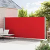 vidaXL Boční výsuvná markýza 200x600 cm červená Náhled obrázku produktu 3