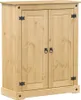 vidaXL Skriňa na topánky  86x38,5x108 cm z masívneho Náhľad obrázku produktu 1
