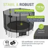 Juskys Trampolin JumpMaster XL Ø 366 cm mit Sicherheitsnetz Produktbild-Vorschau 2