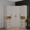 Design Möbel  Eckmöbel Grant 17  Eckschrank mit Regalen  Produktbild-Vorschau 1