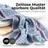 Utěrky Sterzbachs, balení 10 kusů, vzor: kostka, gramáž: Náhled obrázku produktu 6