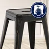 CLP Hocker Armin aus Metall bis 200 kg belastbar stapelbar Produktbild-Vorschau 6