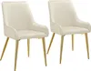 Chaise rembourrée Avane, aspect velours, capacité de charge Voir les images du produit 1