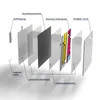 DEQOART Glasbild Echtglas 50x50 cm 'Bunte Formkunst' Produktbild-Vorschau 7