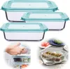 LS-LebenStil Glas Frischhaltedose Cook & Lock 3´er Set mit Produktbild-Vorschau 1